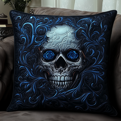 Elegant Skull Quilted Pillow Case GFTOTP839