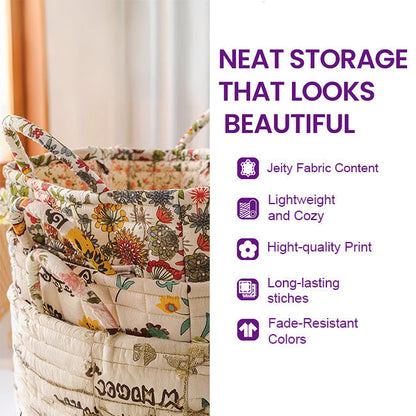 Be Still With God Quilted Storage Basket GFTOHNL2812