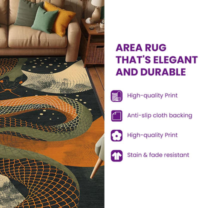 Deer Hunting Lodge Area Rug GFTONPT301