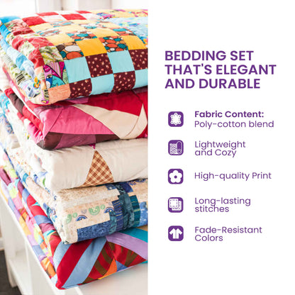 Be Still And Know 3-Piece Quilted Bedding Set GFTOHNL2803