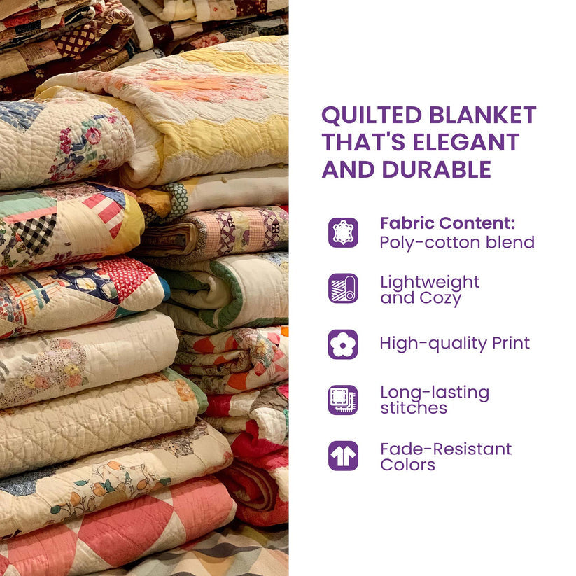Blessed Hunter Quilted Blanket GFTOMA13989